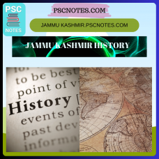 JKPSC    PDF Module 1A Jammu & Kashmir  History